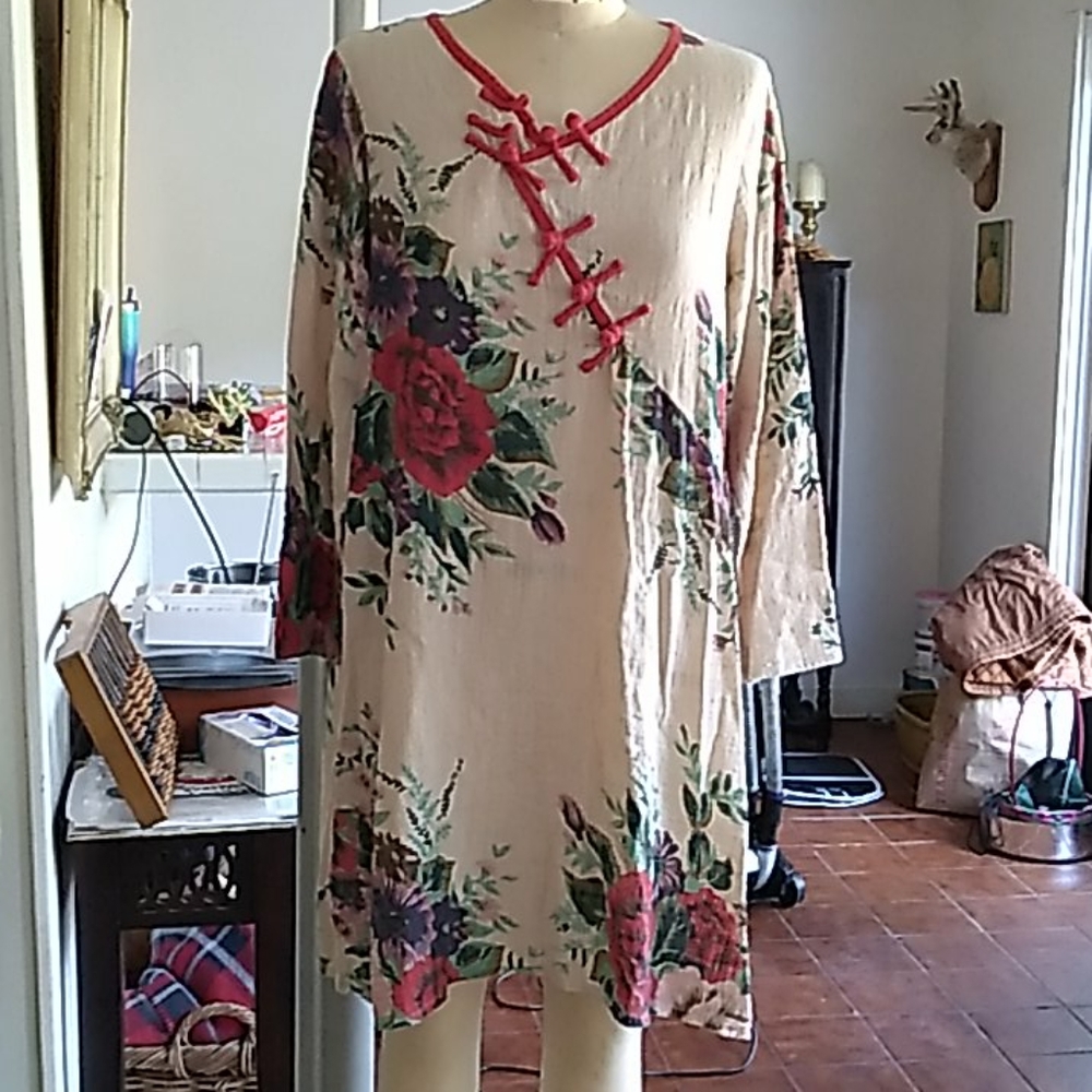 Mandarin style tunic
